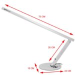 20W slanke aluminium bureaulamp  2