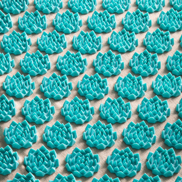 Acupressuur Mat Activfizjo Premium Natural Beige en Turquoise  5