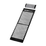 Acupressuurmat Activfizjo Grote Basic Zwart en Wit ontmoette een kussen  2