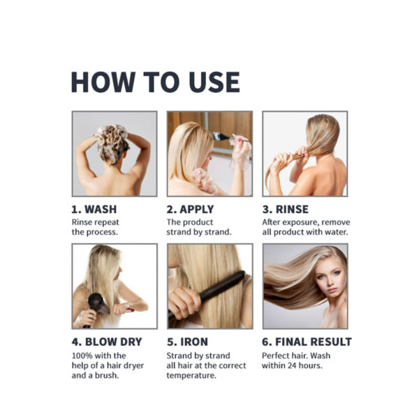 Alterlook Professional Veg Liss Vegan Braziliaanse Haar rechtstreeks 120 ml + 30 ml  3