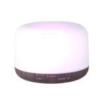 Aroma diffuser luchtbevochtiger spa 03 donker hout 500 ml + timer  2