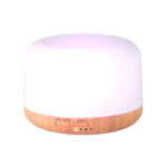 Aroma diffuser spa luchtbevochtiger 01 licht hout 300 ml + timer  2