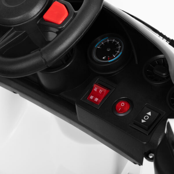 BM Kinderbaby kappersstoel wit  2