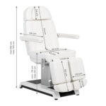 Behandelstoel-expert Podo W-16C 3 Motors wit - Afbeelding 13