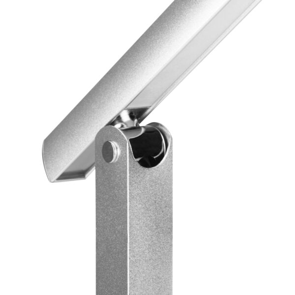 Bureaulamp slanke led zilver all4 -light  3