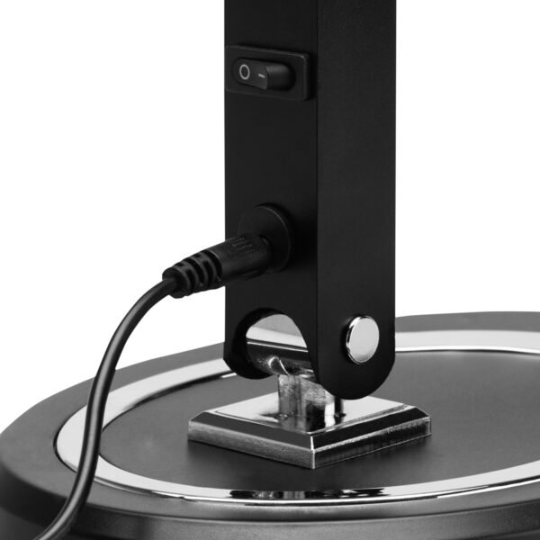 Bureaulamp slanke led zwart all4 -light  4