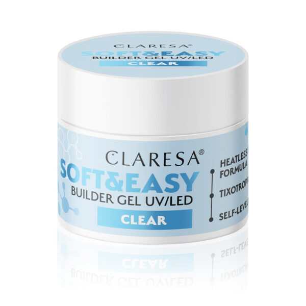 Claresa Builder Gel Soft & Easy Gel Clear 90G  4