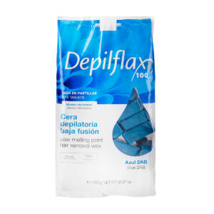 Depilflax Hard Wax Striploos voor afzetting 1 kg azulene  1