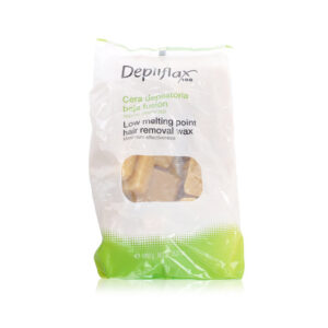 Depilflax Hard Wax Striploos voor depilatie 1 kg natuurlijk  1