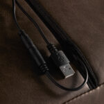 Donkere premium Bruin Gamestoel - Afbeelding 15