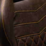 Donkere premium Bruin Gamestoel - Afbeelding 17