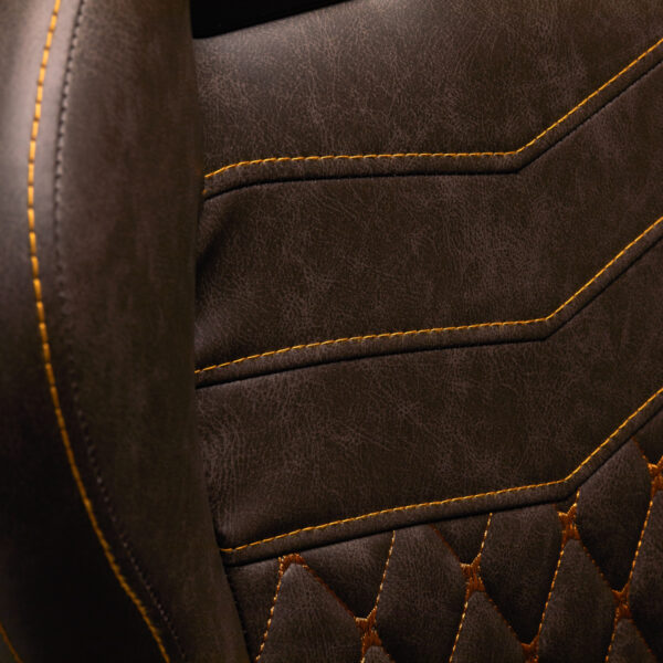 Donkere premium Bruin Gamestoel - Afbeelding 17