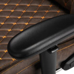 Donkere premium Bruin Gamestoel - Afbeelding 18