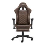 Donkere premium Bruin Gamestoel  4