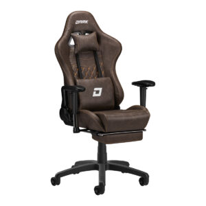 Donkere premium Bruin Gamestoel  1