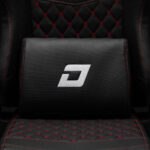 Donkere premium Zwart gaming Behandelstoel ontmoette Armleuning  11