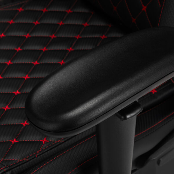 Donkere premium Zwart gaming Behandelstoel ontmoette Armleuning - Afbeelding 16