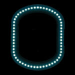 Elegante 6028 60 LED 5D LED LOUPELAMP VOOR REG. lichtsterkte  4