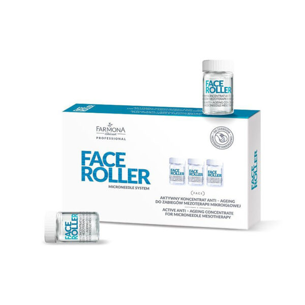 Farmona Face Roller Active Concentate Anti-Aging voor Microneedle Mesotherapie Behandelingen 5x5ml  2