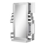 Gabbiano Barbersalon Kaptafel Spiegel YR-9010 Alu  3