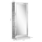 Gabbiano Barbersalon Kaptafel Spiegel YR-9010 Alu  7