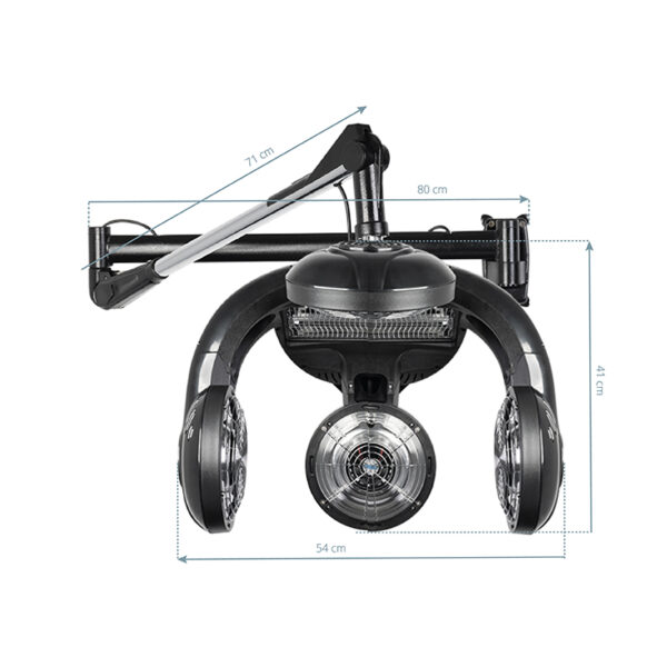 Gabbiano Climazone Hanging 828a Zwart  5