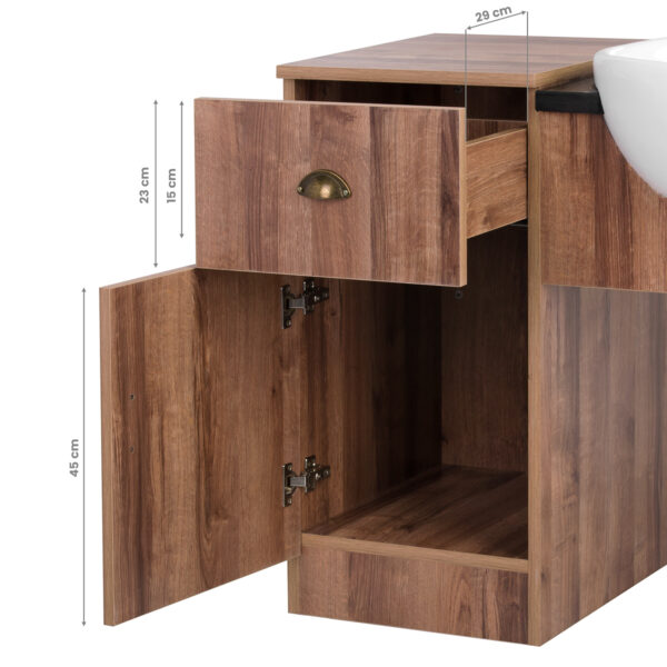 Gabbiano Hairdressing Console ontmoette een gootsteen QT-003 - Afbeelding 13