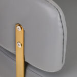 Gabbiano Kappersstoel Linz Goud Grijs  5