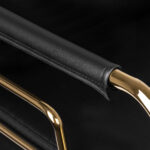 Gabbiano Kappersstoel Prato Goud - Zwart  5