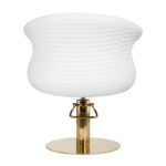 Gabbiano Kappersstoel Versal Goud humor  4