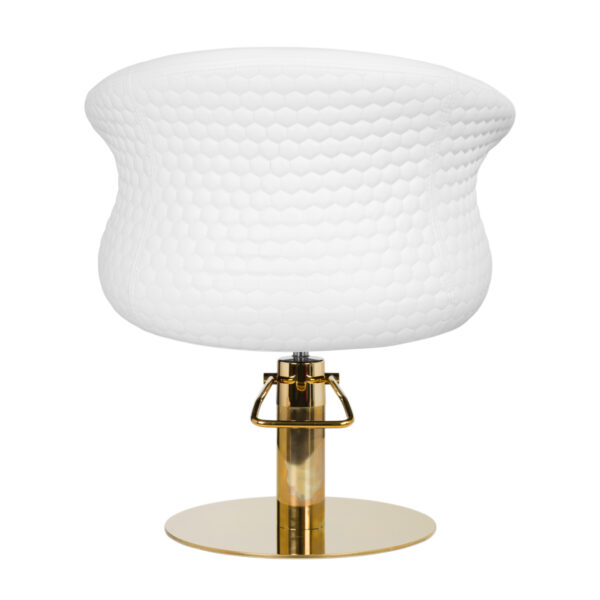 Gabbiano Kappersstoel Versal Goud humor  4