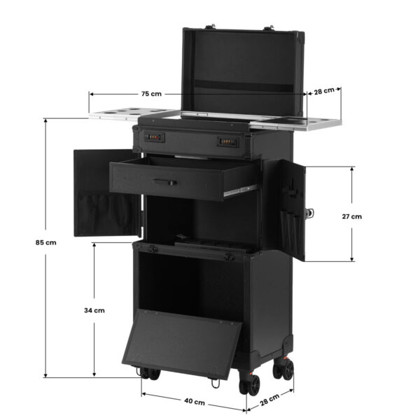 Gabbiano Mobile Wasunit Assistant V21 Zwart - Afbeelding 17