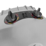 Gabbiano Standing Droogkap Li-2010 Twee snelheden zilver  5