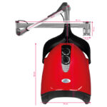 Gabbiano hangende droogkap kap dx-2010 met een snelheid rood  4