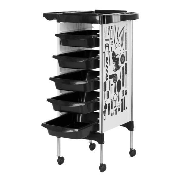 Gabbiano wasunit trolley x11-6 Wit graphics  2
