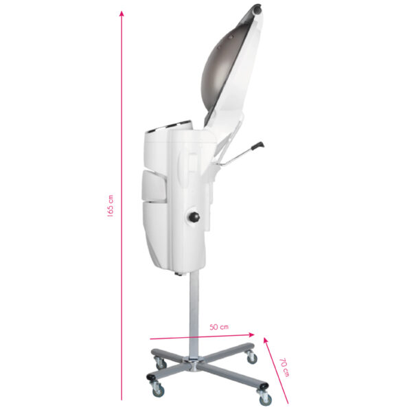 Gabbiano wit staande droogkap sauna ontmoette actieve ozone  5