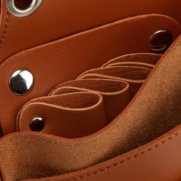 Holstergordel voor Haar -schaar T11 Bruin  4