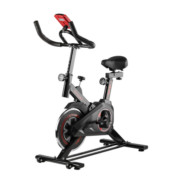 Hometrainer spinningfiets magneto 01 Zwart  3