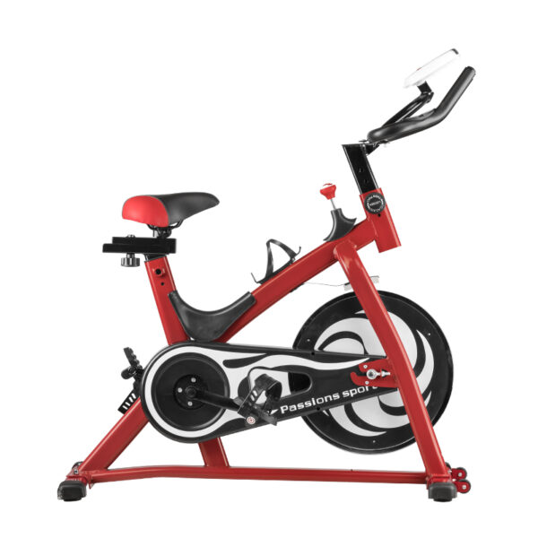 Hometrainer spinningfiets magneto 06 rood  3