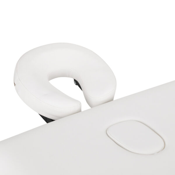 Houten opklapbare massagetafel comfort Activ fizjo lux 2-secties 190x70 wit  5