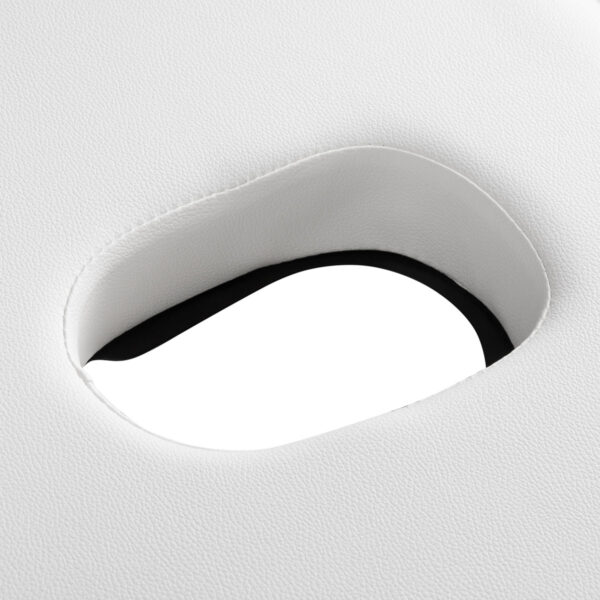 Houten opklapbare massagetafel comfort Activ fizjo lux 2-secties 190x70 wit  7