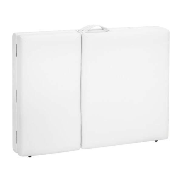 Houten opklapbare tafel voor massage comfort activfizjo lux 3 secties 190x70 wit - Afbeelding 15