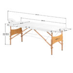Houten opklapbare tafel voor massage comfort activfizjo lux 3 secties 190x70 wit - Afbeelding 19