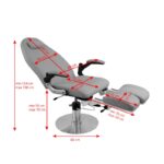 Hydraulische Behandelstoel Azzurro 713a Gray  4