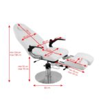 Hydraulische Behandelstoel Azzurro 713a Wit  4