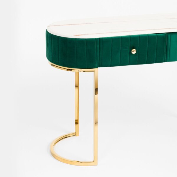 Kaptafel Velvet T11 groen toilet  5
