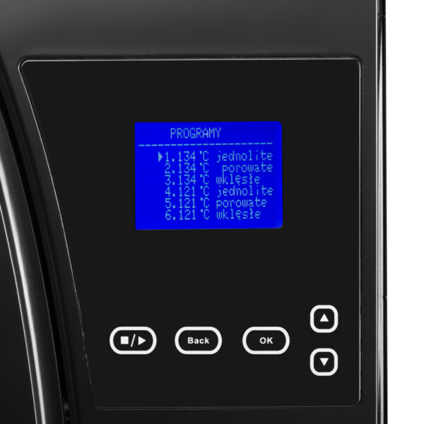 Lafomed Autoclave Premium Line LFSS08AA LCD Met Printer 8l Klasse B Medical Zwart  5