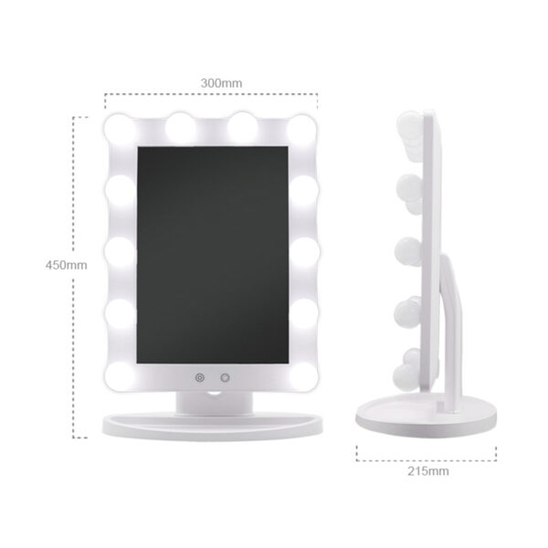 Make-up rechthoekige spiegel MC79  6