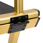 Make-up stoel aluminium goud  4