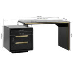 Manicure Tafel 3304G Zwart  6